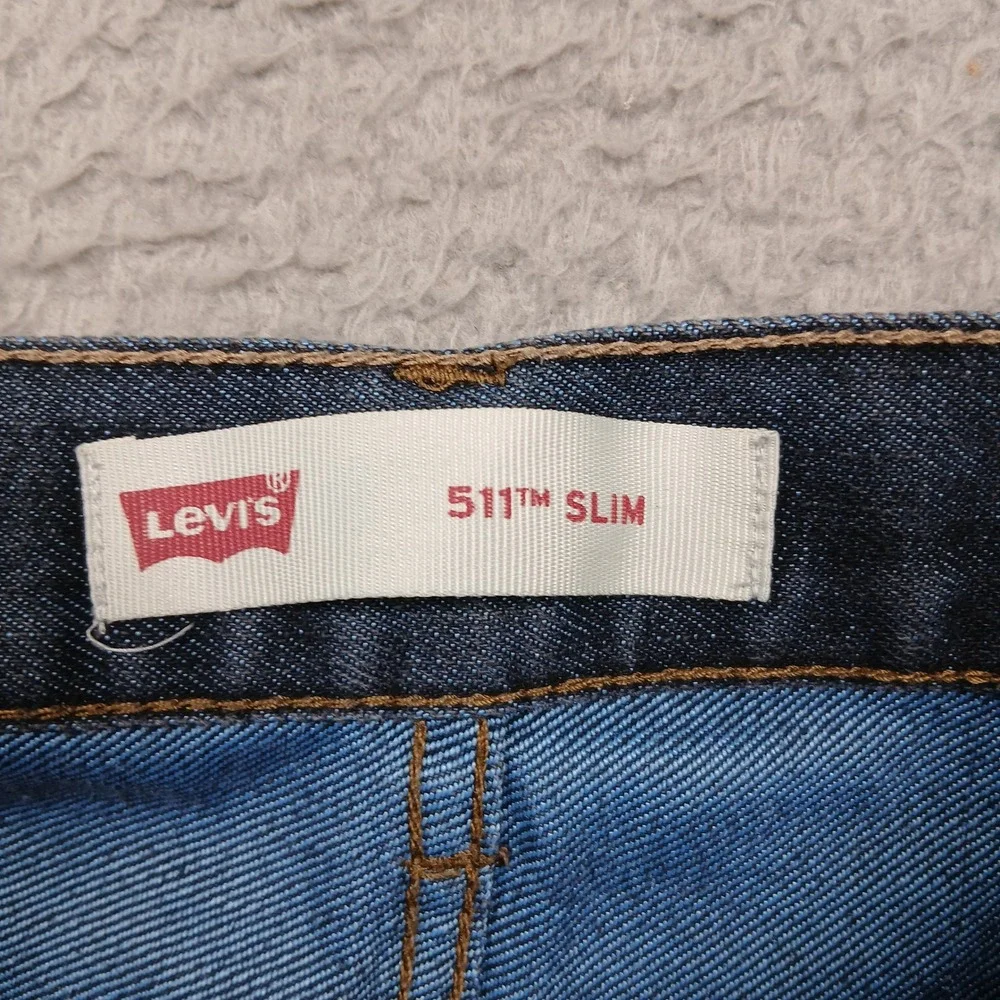 Levi's 511 Slim Jeans Boys 14 Regular‎ W27 L27 Blue Denim